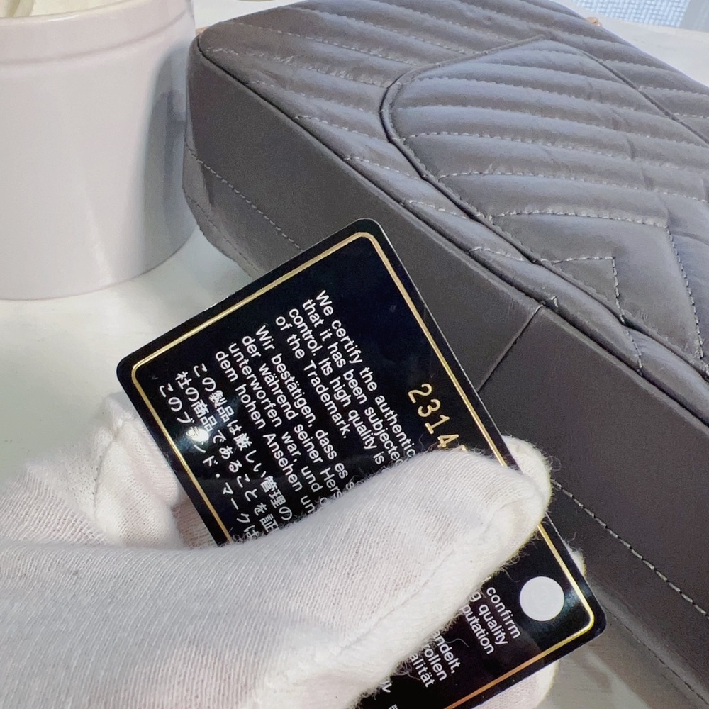 Chanel 226 Reissue Dark Grey Double Flap - Picture 4 of 10